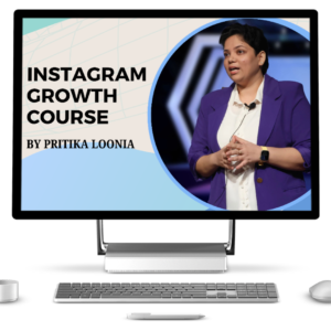 Pritika loonia instagram growth course