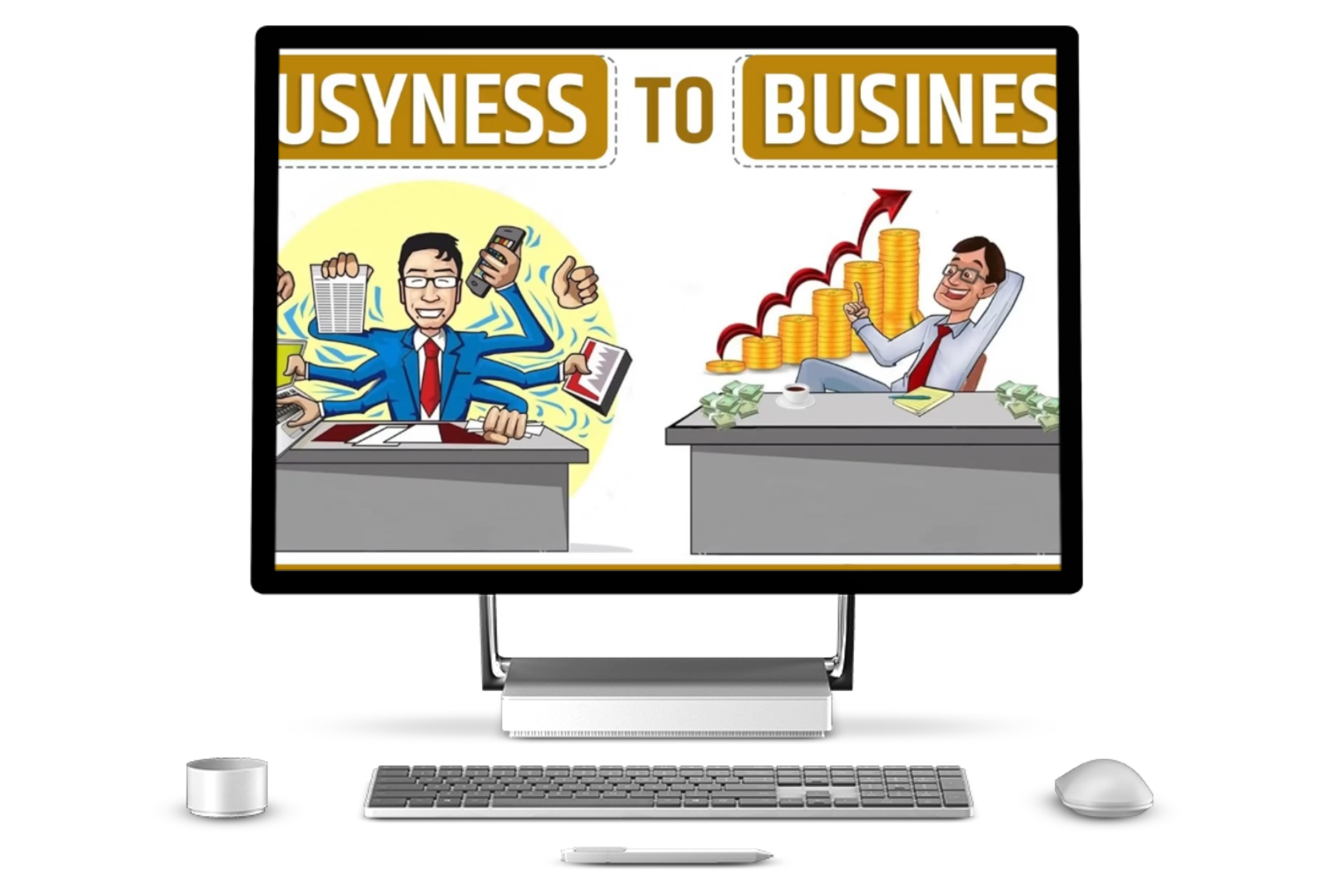Busyness To Business by Dr. Vivek Bindra