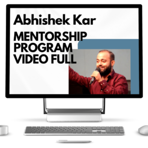 Abhishek kar Mentorship program video full