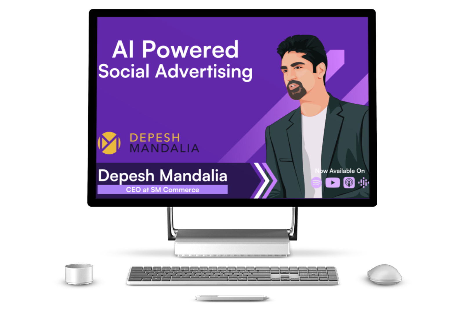 Ai powered social advertising Depesh Mandalia