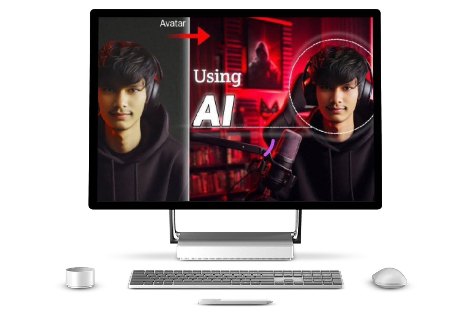 how to create talking ai avatar free - YouTube